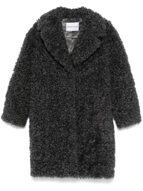 STAND STUDIO Camille Cocoon coat Grey 611379061