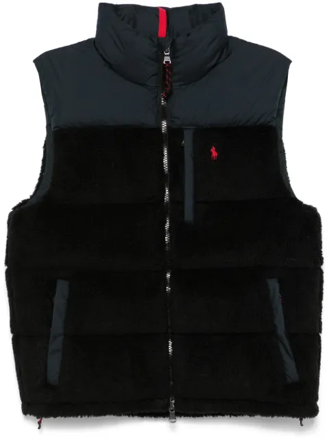 Polo Ralph Lauren faux-shearling gilet Black 710938527003