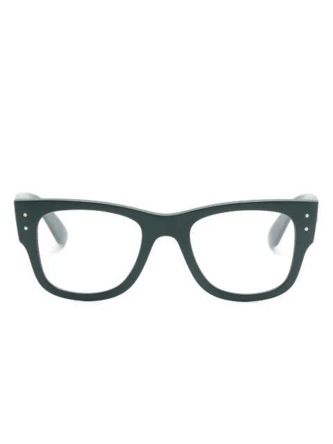 Ray-Ban Mega Wayfarer square-frame glasses Green RB7840V