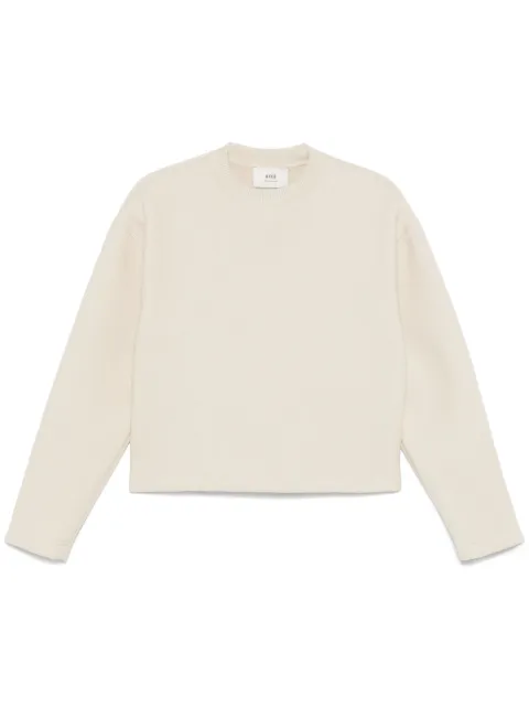 AMI Paris crew-neck sweater Neutrals FSW118750