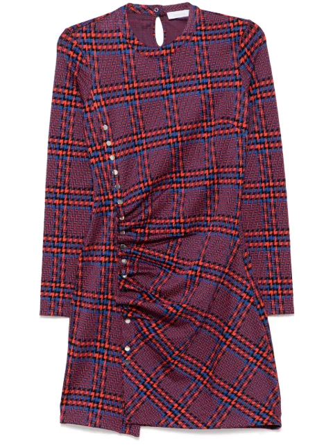 Rabanne robe short dress Red 24HJRO897VI0401