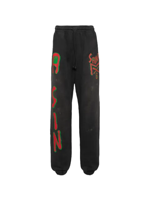 SAINT MXXXXXX MX6 track pants Grey SMA230000033