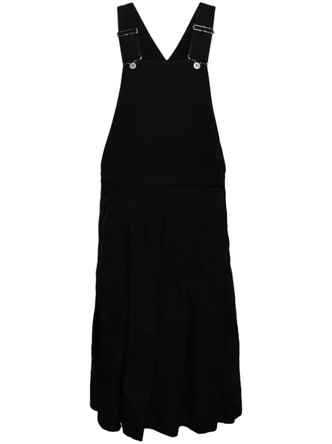 Black Comme Des Garçons pleated dress Black 1MA002