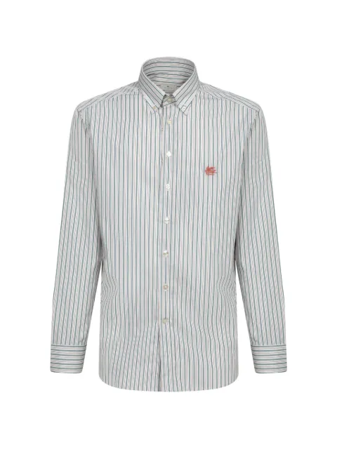 ETRO striped shirt Green MRIB000499TR549