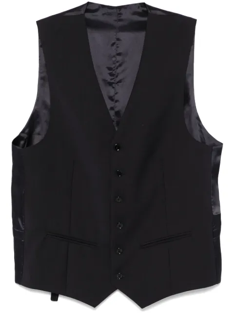 FURSAC V-neck waistcoat Blue FHPVE00136D030