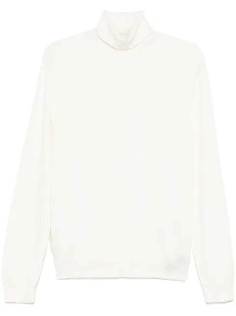 Zanone virgin wool sweater White 810105ZR274