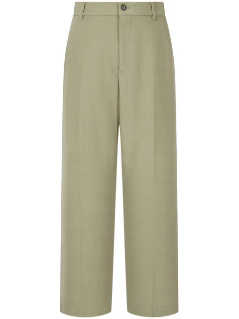 TOMBOY wide-leg tailored trousers Green 9154331553