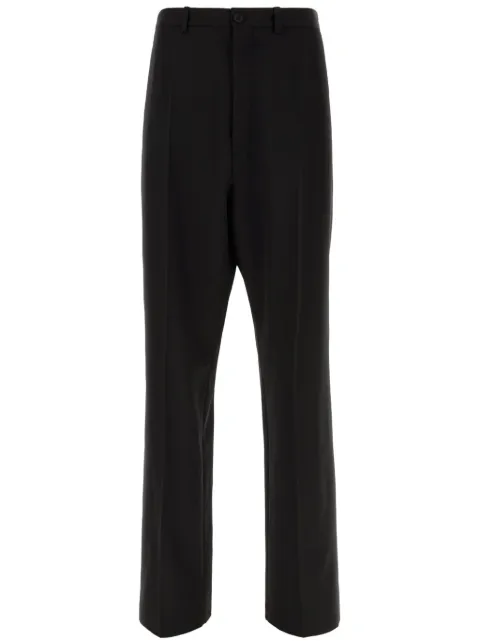 Balenciaga pressed crease tuxedo trousers Black 790984TNT39