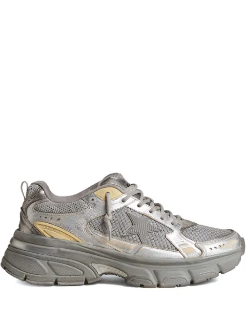 Golden Goose Lightstar metallic sneakers Grey GMF00724F006475