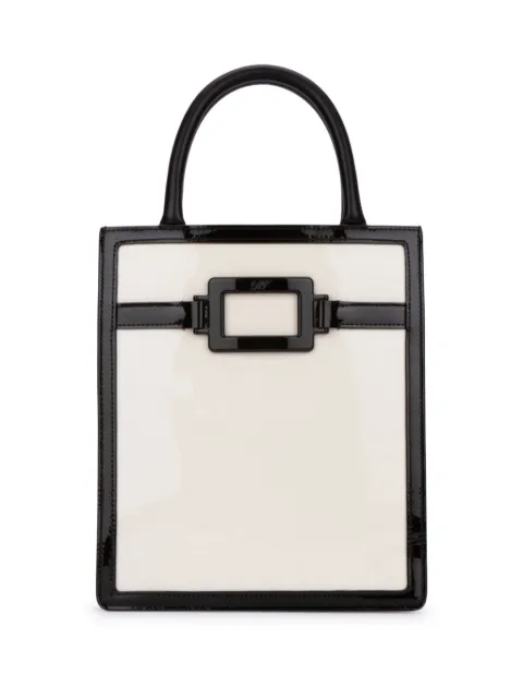 Roger Vivier leather tote bag White RBWAORO0101QTC