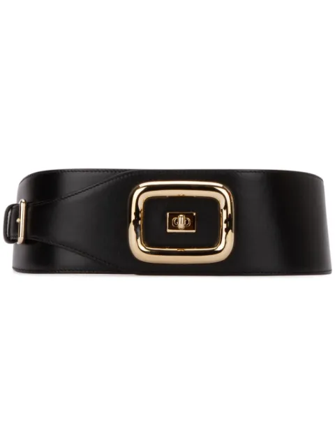 Roger Vivier buckle detailing belt Black RCWC0BD0300MU5