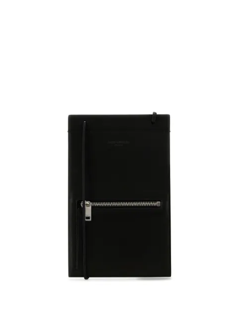 Saint Laurent leather card holder Black 778358BWR0E