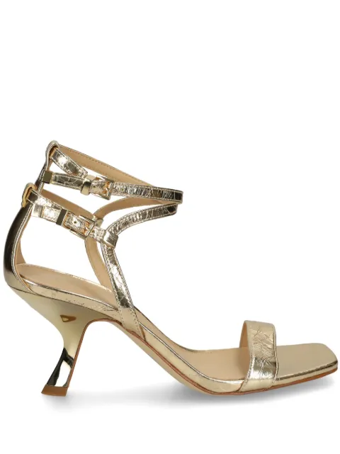 Michael Michael Kors leather sandals Gold 40F4DTMS3M
