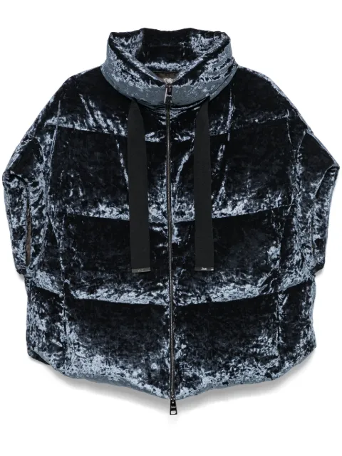 Herno velvet gilet Blue PI001962D12639S