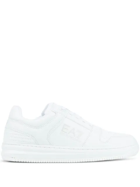 Ea7 Emporio Armani embossed-logo sneakers White X8X189XK404