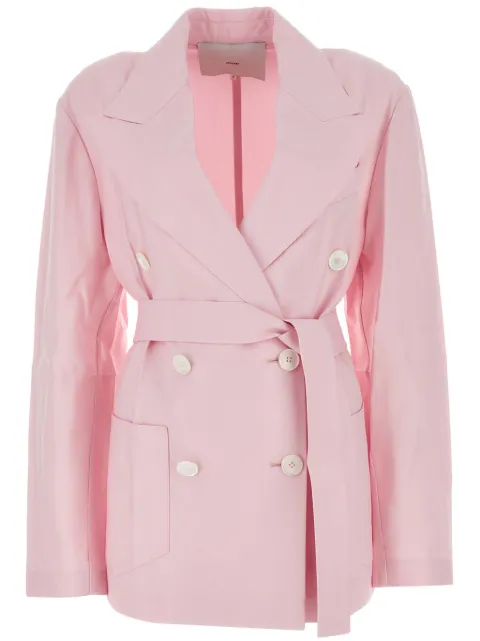 Setchu Origami double-breasted blazer Pink J001V001