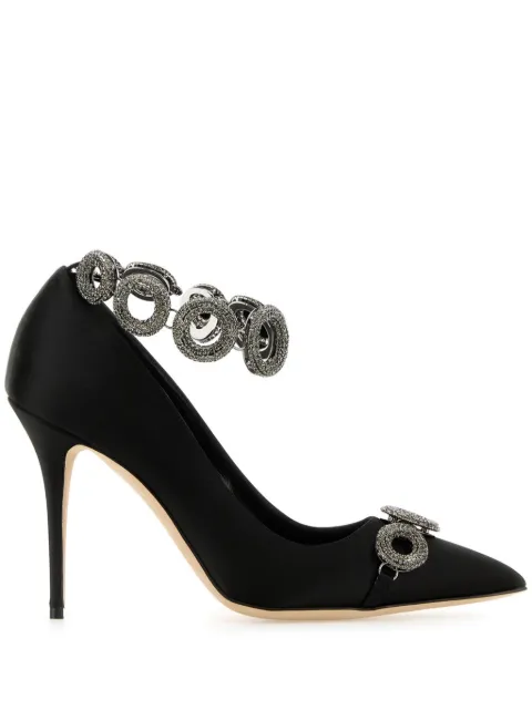 Manolo Blahnik 105mm Istera pumps Black 3242835