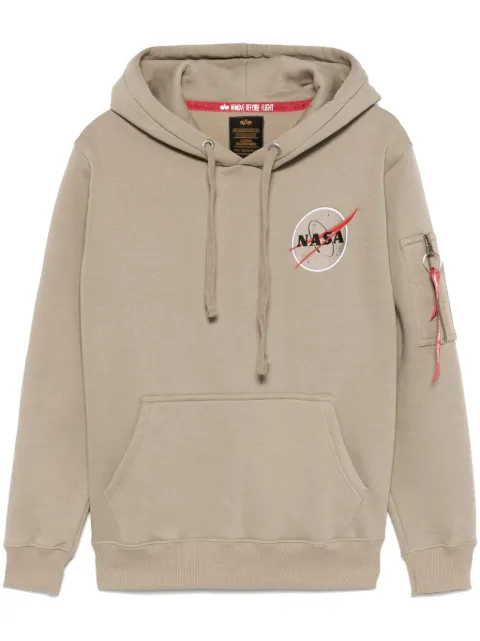Alpha Industries Nasa Orbit hoodie Neutrals 146339