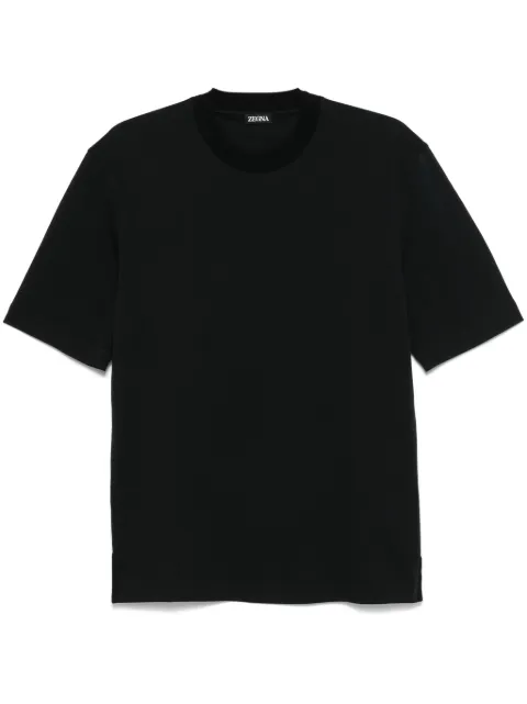 Zegna crew-neck T-shirt Black UE366A8E734