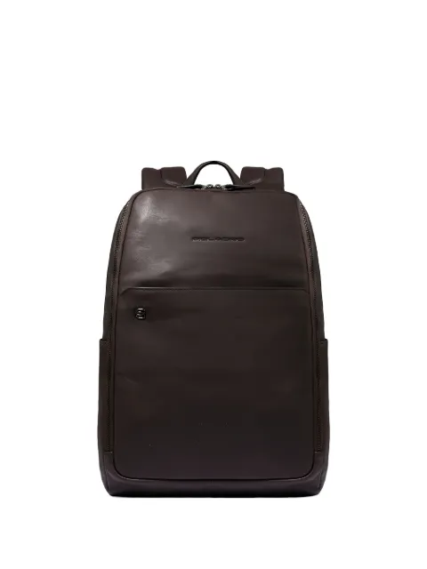 PIQUADRO leather backpack Brown CA6501B3