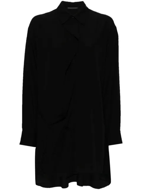 Yohji Yamamoto Deco C shirt Black FOB61200