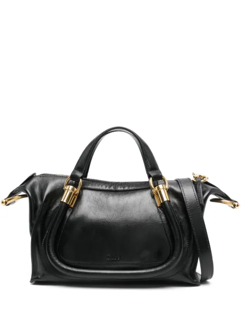 Chloé small Paraty 24 tote bag Black C24AS751N82001