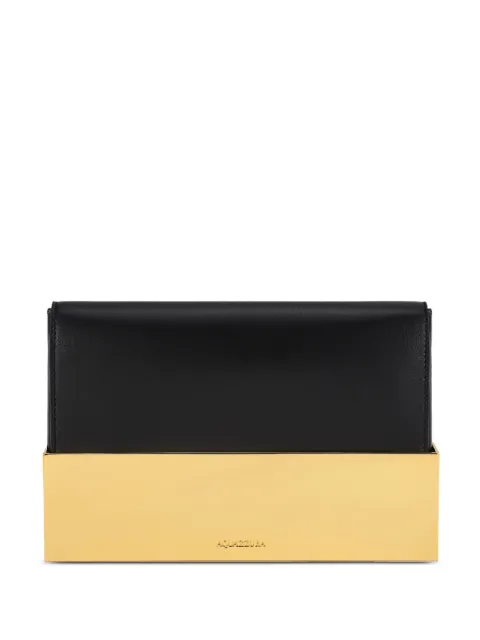 Aquazzura Muse clutch bag Black MUSCLUC0NAP