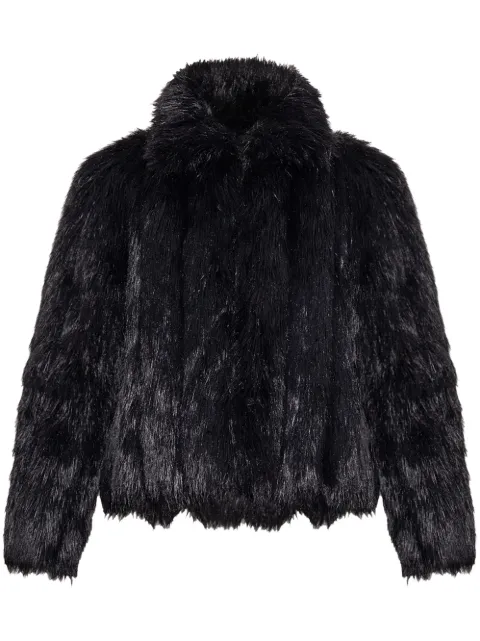 Balenciaga faux-fur jacket Black 790841TPQ23