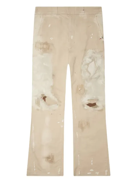 GALLERY DEPT. distressed trousers Neutrals RCF40026F
