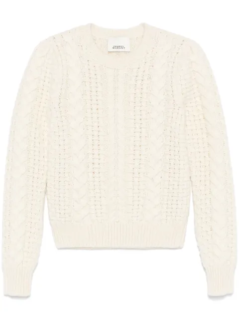 ISABEL MARANT Otilia sweater White PU0579FAB4L04I