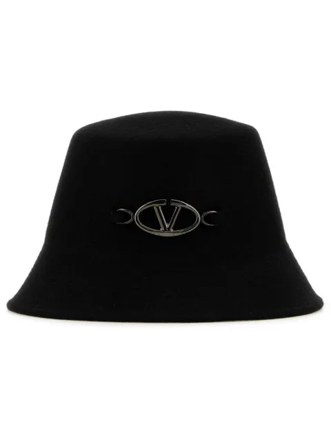 Valentino Garavani logo bucket hat Black WHGA25GMB