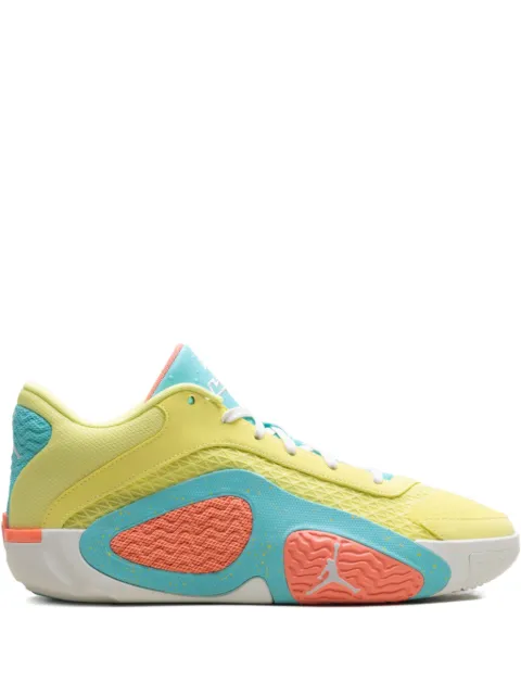 Jordan Tatum 2 "Light Citron/Aurora Green/Atomic Pink/Sail" sneakers Yellow FJ6457