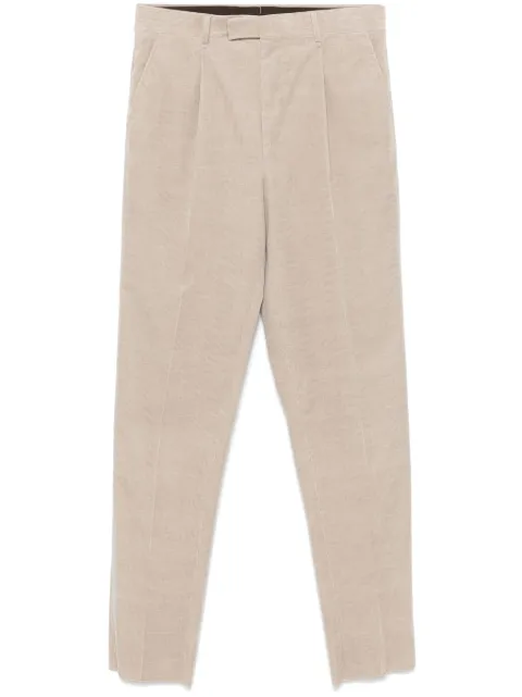 Zegna corduroy trousers Neutrals 870F22A875P