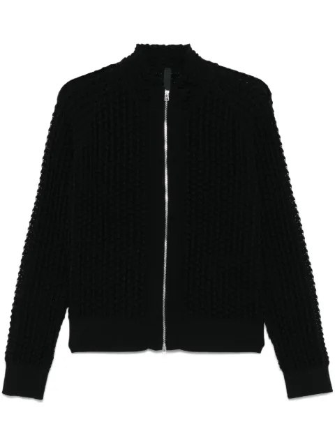 J.LAL Ash zip-up cardigan Black JBMW0456YA48
