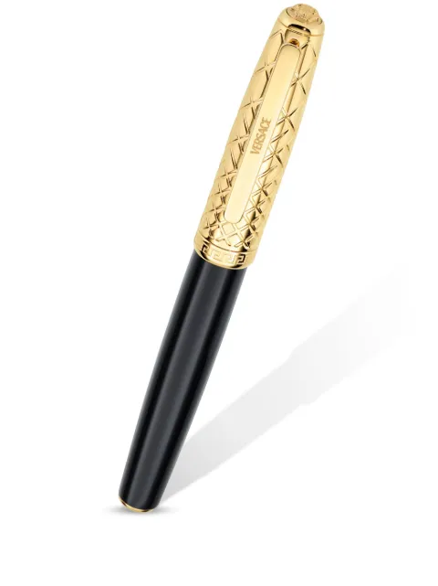 Versace Honos ballpoint pen Black VRTC00224