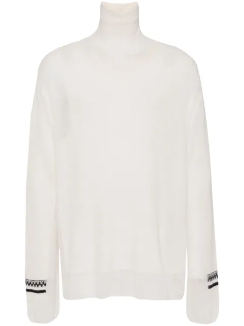 MORDECAI roll-neck jumper Neutrals 24A96MUK03