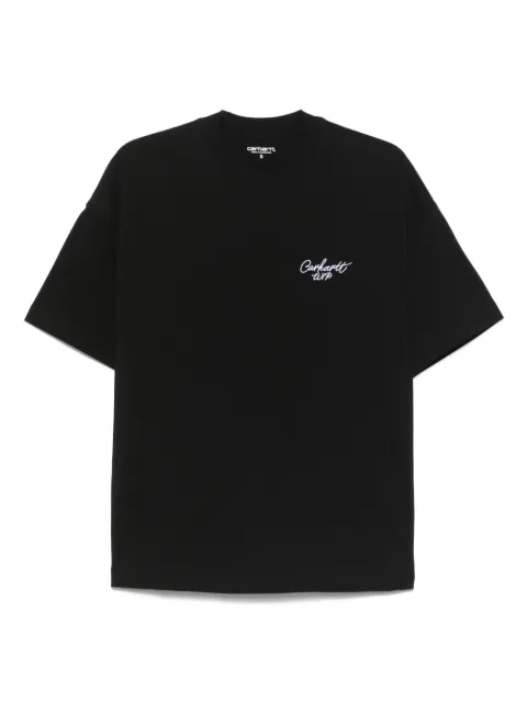 Carhartt WIP Signature Script T-Shirt Black I033828
