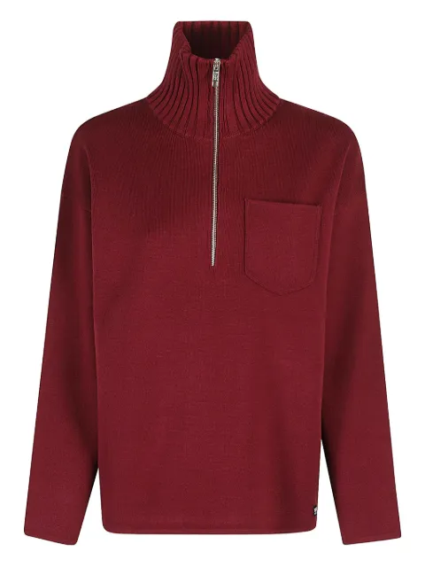 MOSCHINO JEANS high-neck sweater Purple A09268702