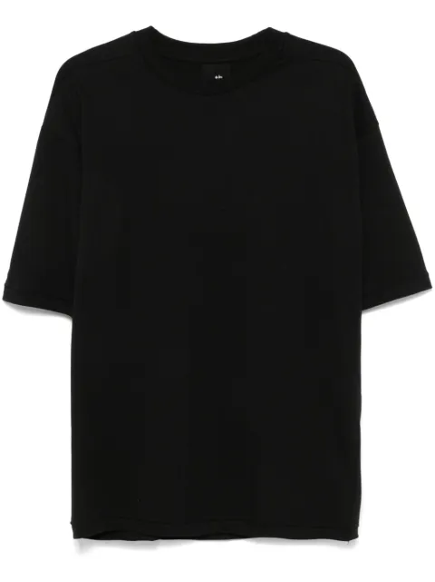 Thom Krom cotton T-shirt Black MTS811