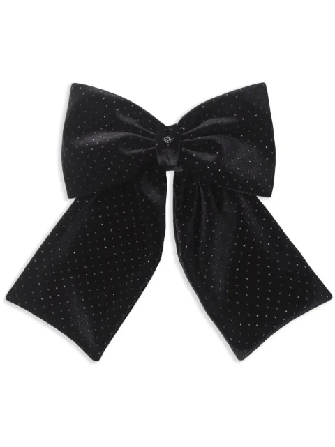 Maison Michel Mini Wicole bow hair clip Black 2461008001