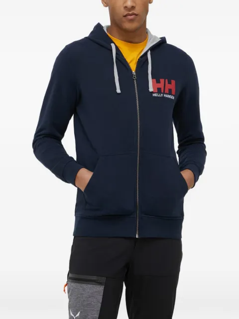 Helly Hansen hooded zip-up sweatshirt Blue 34163