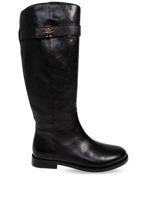 Tory Burch Turnlock riding boots Black 158799