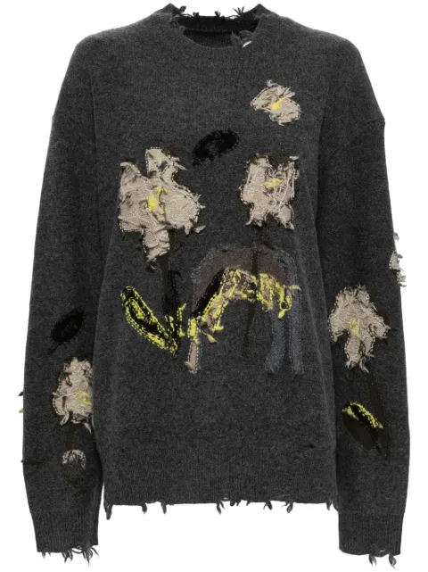 JNBY floral pattern jumper Grey 5O9315400