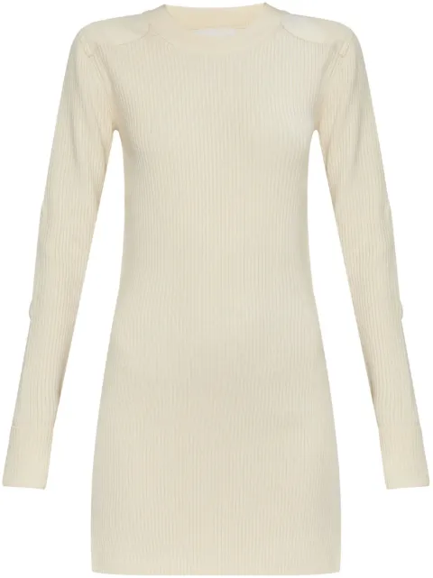 MARANT ÉTOILE Garner mini dress Neutrals RO0619FAB3L07E