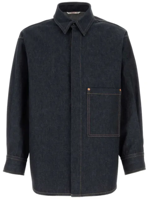 Valentino Garavani denim shirt Blue VDB03GAEM