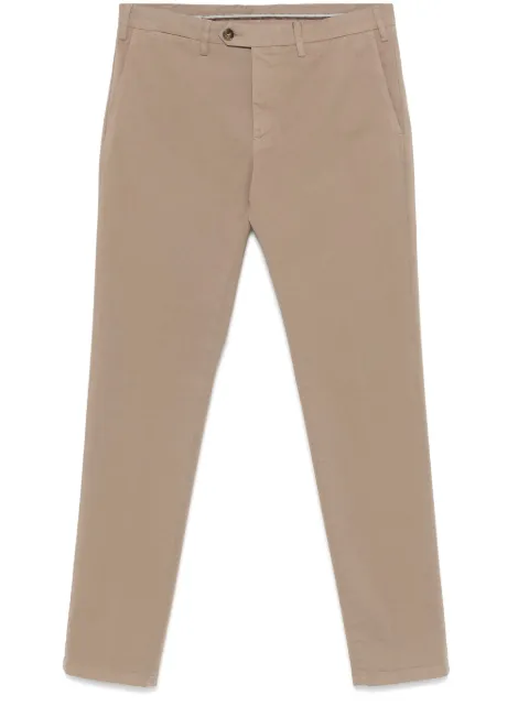Canali tapered trousers Brown 93630PT01433