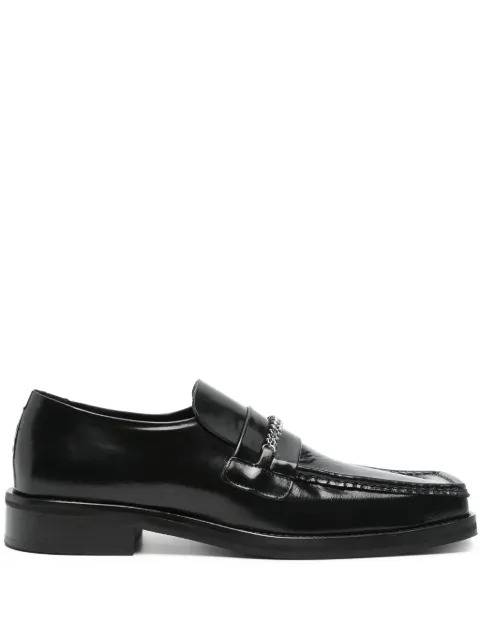 Martine Rose square-toe loafers Black 1026LP11001M