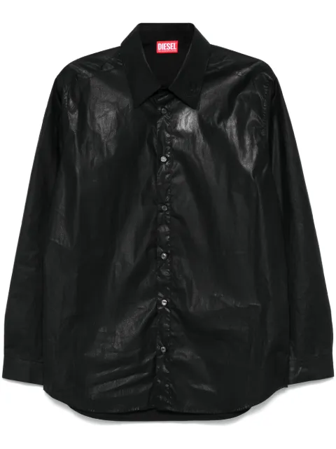 Diesel S-Stanley shirt Black A141450SKAH