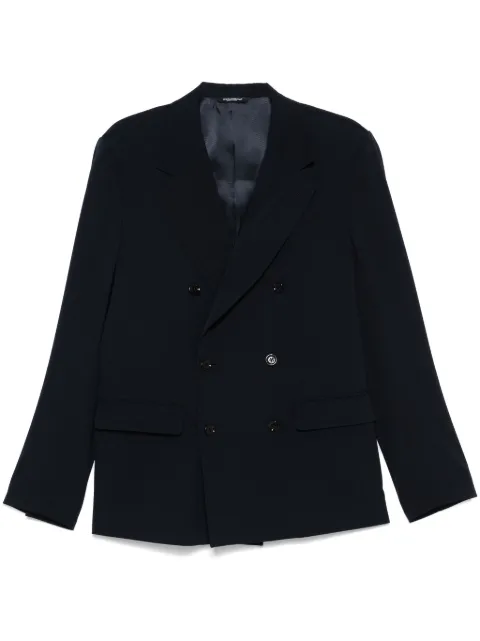 Dolce & Gabbana double-breasted blazer Blue G2UK8TFUBBQ