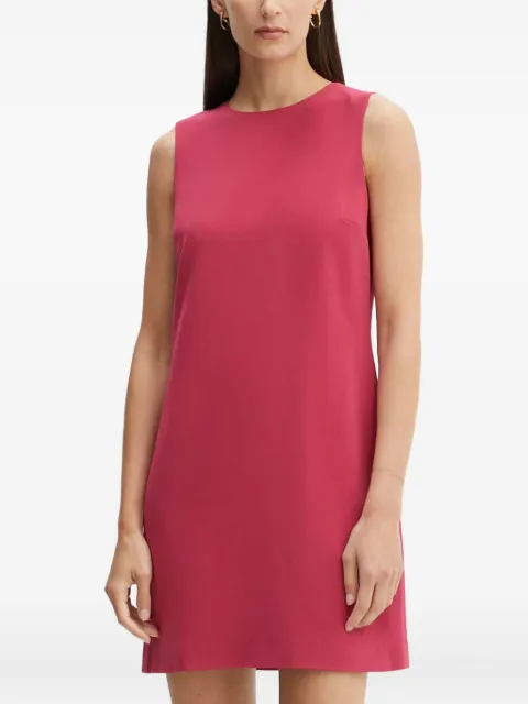 Theory crew-neck mini dress Pink J1109608